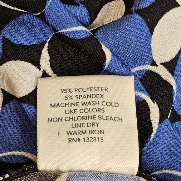 Passports Flowy Midi Circular Print Skirt with Flare Sides Size XL - Picture 5 of 7